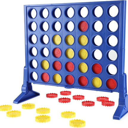Hasbro Gaming Connect 4 Classic Grid,4 in a Row Game,Strategy Board Games for Kids,2 Player .for Family and Kids,Ages 6 and Up