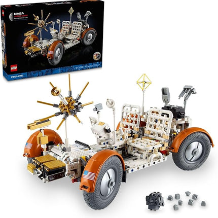 LEGO Technic NASA Apollo Lunar Roving Vehicle LRV Building Set - Collectible Set for Adults, Ages 18+ - Model Kit of Space Rover W/Authentic Details - Gift for Men & Women - 42182