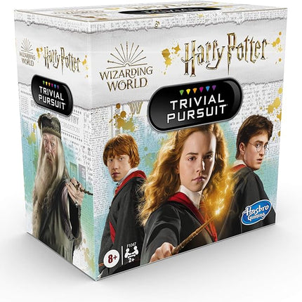 Hasbro Gaming Trivial Pursuit: Wizarding World Harry Potter Edition Compact Trivia Game, 2+ Players, 600 Trivia Questions, 8+ (Amazon Exclusive)