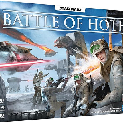 Asmodee Star Wars: Battle of Hoth Board Game - Command The Imperial Army or Rebel Forces in a Fast-Paced Miniatures Strategy Game, Ages 8+, 2-4 Players, 30 Minute Playtime