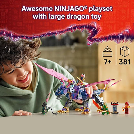 LEGO NINJAGO Rontu The Master Dragon Building Toy - Dragons Rising Model Building Kit for Boys & Girls, Ages 7+ - Kids Toy W/ 4 Ninja Minifigures & Dragon Figurine - Gift Idea for Birthdays - 71842