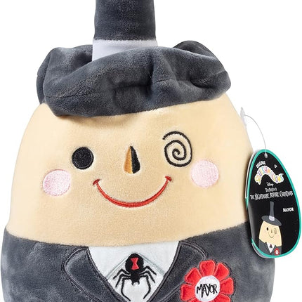Squishmallows 8" Nightmare Before Christmas Mayor - Official Kellytoy Halloween Holiday Plush - Cute and Soft Stuffed Animal Toy - Great Gift for Kids