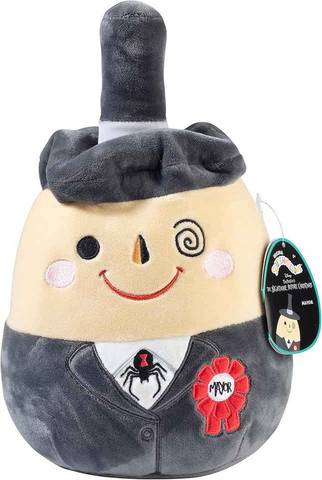 Squishmallows 8" Nightmare Before Christmas Mayor - Official Kellytoy Halloween Holiday Plush - Cute and Soft Stuffed Animal Toy - Great Gift for Kids