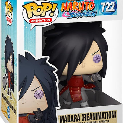 Funko Pop! Animation: Naruto Shippuden - Madara Uchiha, Reanimation Red Armor Exclusive Vinyl Figure #722
