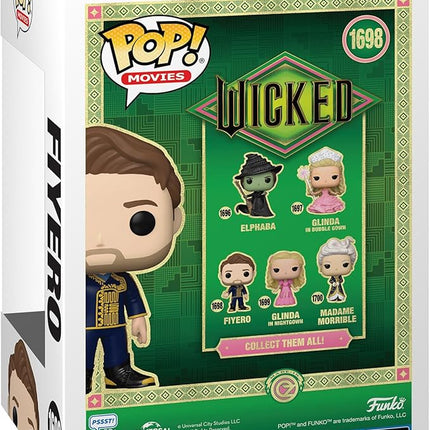 Funko POP Movies: Fiyero - Wicked - Collectable Vinyl Figure - Gift Idea - Official Merchandise - for Kids & Adults - Movies Fans - Model Figure for Collectors and Display