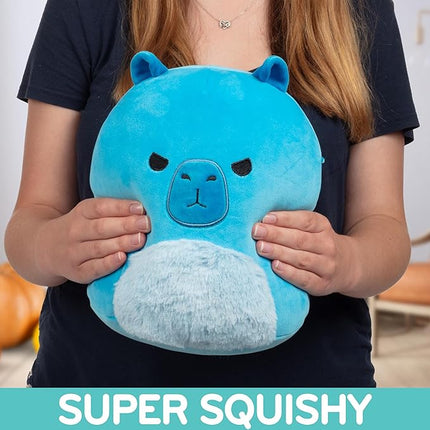 Squishmallows 10" Kenji The Blue Capybara Plush - Official Jazwares - Soft, Cuddly Stuffed Animal Collectible Hug Toy for Kids & Adults - Amazon for Birthdays, Holidays & Comfort