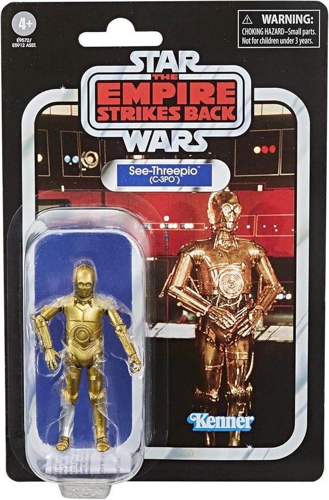 STAR WARS The Vintage Collection See-THREEPIO (C-3Po) Toy, 3.75" Scale The Empire Strikes Back Figure