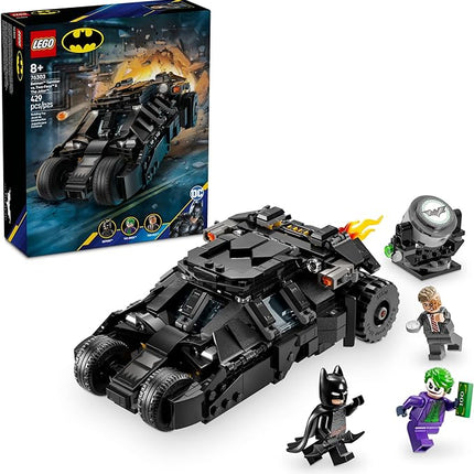 LEGO DC Batman Tumbler vs. Two-Face & The Joker Toy Building Set - Superhero Batmobile Toy from The Dark Knight for Kids, Boys and Girls, Ages 8+ - Gift Idea for Birthday and Batman Fans - 76303