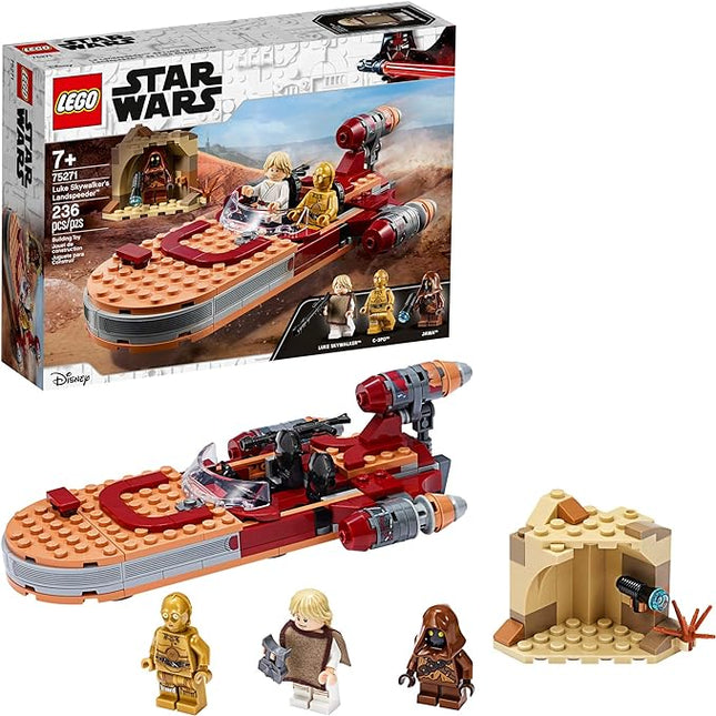 LEGO Star Wars: A New Hope Luke Skywalker's Landspeeder 75271 Building Kit, Collectible Star Wars Set (236 Pieces)