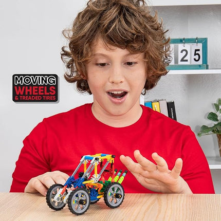 K'NEX - Adventure Wheels Building Set - 480 Pieces‚ STEM Building, Creative Construction Set‚ Ages 7+