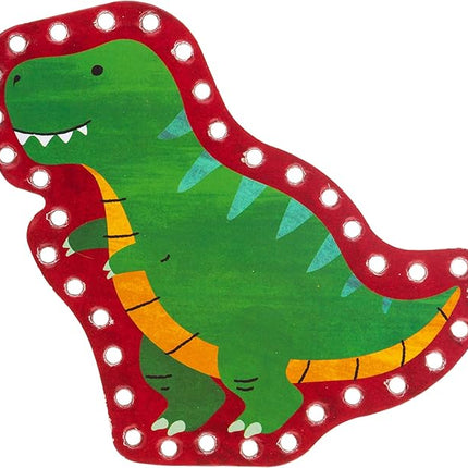 Stephen Joseph Lacing Cards, Dino