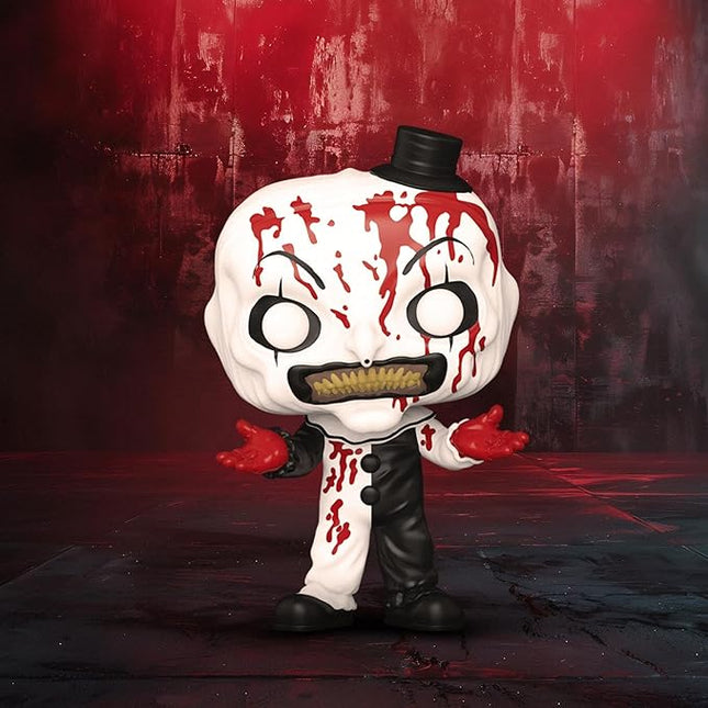 Funko POP! Movies: Terrifier 2 - Art The Clown - Bloody - Collectable Vinyl Figure - Gift Idea - Official Merchandise - for Kids & Adults - Horror Fans - Model Figure for Collectors and Display