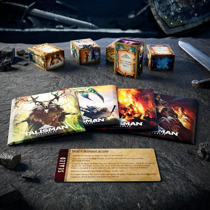 Hasbro Gaming Talisman Alliances: Fate Beckons Board Game | Talisman Expansion | Cooperative Fantasy Adventure Games | Ages 12+ | 2 to 6 Players