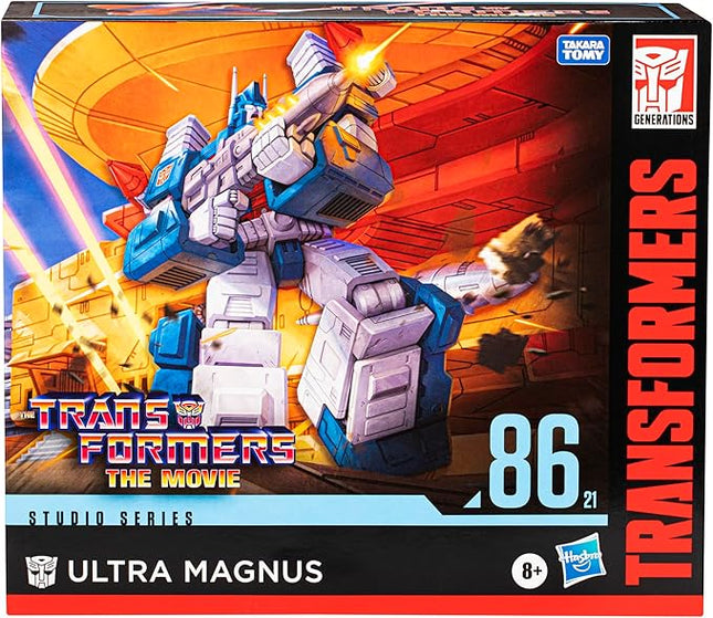 Transformers Toys Studio Series Commander The The Movie 86-21 Ultra Magnus Toy, 9.5-inch, Action Figure for Boys and Girls Ages 8 and Up