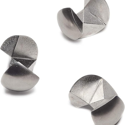 Craighill Venn Puzzle - Brain Teaser Puzzle for Adults & Kids, 3D Brain Game, Mind-Bending & Satisfying, Aesthetic Home & Office Decor - Stainless Steel