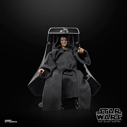 STAR WARS The Black Series Emperor Palpatine & Throne Return of The Jedi Collectible 6 Inch Action Figure (Amazon Exclusive)