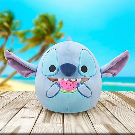 Squishmallows Disney 8"" - Stitch Eating Watermelon, Medium