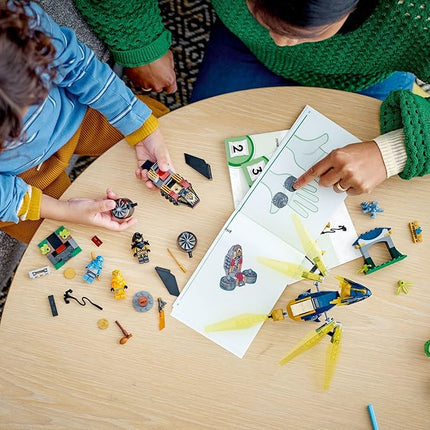 LEGO NINJAGO NYA and Arin’s Baby Dragon Battle 71798 Ninja Building Toy, Features a Jet, 2 Dragons, 3 Minifigures and Baby Riyu, Gift Idea for Toddlers Ages 4+