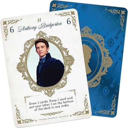 Bridgerton Love Letter Card Game - Unmask Lady Whistledown's Identity! Strategy Game for Kids and Adults Based on The Hit Neflix Series, Ages 10+, 2-6 Players, 20 Minute Playtime, Made by Z-Man Games