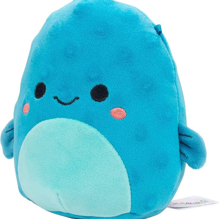 Squishmallows Original 5-Inch Refalo The Pufferfish - Official Jazwares Plush - Collectible Soft & Squishy Mini Little Stuffed Animal Toy - Gift for Kids, Girls & Boys