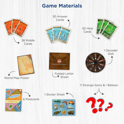 EXIT: The Professor's Last Riddle | Escape Room| Brainteasers | Mystery Solving | Treasure Hunt | Kosmos Game | at-Home Escape Room