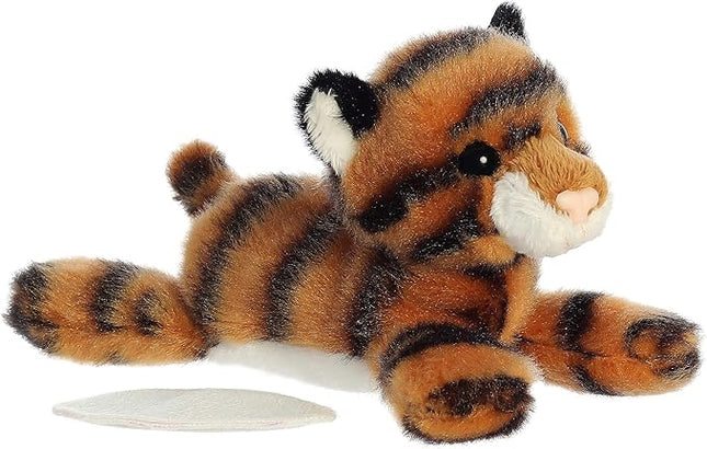 Aurora® Adorable Shoulderkins™ Taylor Tiger™ Stuffed Animal - Fun Buddy That Can Go Everywhere with You - Perfect for Kids 3+ Years and Costumes - Brown 5.5 Inches