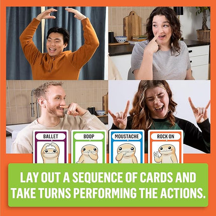 Exploding Kittens Coyote Created by Tim Ferriss, Special Edition Large Box: Includes 6 Unique Action Cards: a Challenge Party for 3-8 Players, Ages 10 and Up, Great for Family Night