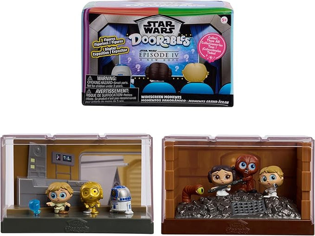 Just Play Star Wars™ Doorables Widescreen Moments - Star Wars: A New Hope™, Collectible Figures, Kids Toys for Ages 5 Up