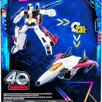 Transformers Legacy United Voyager Class G1 Universe Ramjet, 7-inch Converting Action Figure, for Boys and Girls Ages 8+