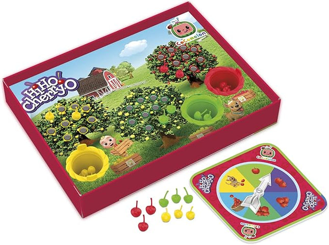 Hasbro Gaming Hi Ho Cherry-O: CoComelon Edition Board Game, Counting, Numbers, and Matching Game for Preschoolers, 2-3 Players, Ages 3+ (Amazon Exclusive)