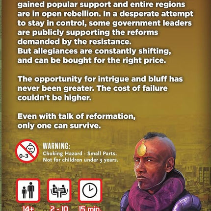 Coup Reformation 2nd Ed. Card Game Expansion - Strategy & Social Deduction in Quick 15 Minute Rounds For All Lovers of Board Games – 2-10 Players Ages 10+, Teens, & Adults by Indie Boards & Cards