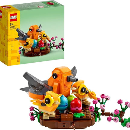 LEGO Bird’s Nest Building Toy Kit, Seasonal Display for a Table or Shelf, Fun Build for Kids Ages 9 and Up, 40639