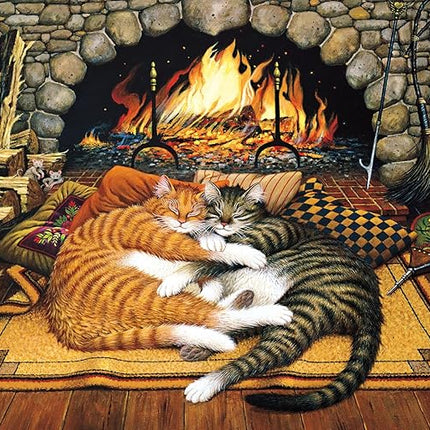 Buffalo Games - Charles Wysocki - All Burned Out - 1000 Piece Jigsaw Puzzle for Adults -Challenging Puzzle Perfect for Game Nights - Finished Size is 26.75 x 19.75