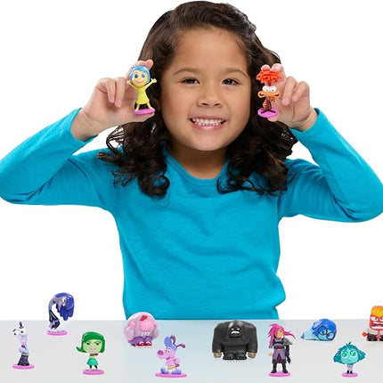 Inside Out Disney Pixar 2 Mini Collectible Figures 1" to 2.5" Tall Toy for Kids Ages 3+ Just Play
