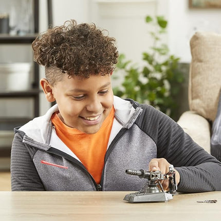 STAR WARS Mission Fleet Expedition Class Hover E-Web Cannon Mandalorian 2.5-Inch-Scale Figure and Vehicle Accessory, Toys for Kids Ages 4 and Up