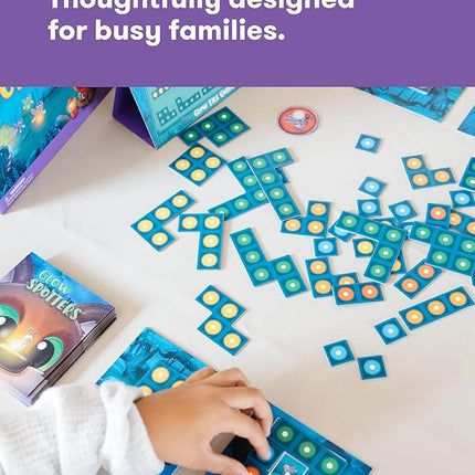 SimplyFun Glow Spotters - A Visual and Adventurous Math Game for Kids, Earn Your Firefly Badge with Addition - 1 to 4 Players, for Kids Ages 5 & Up