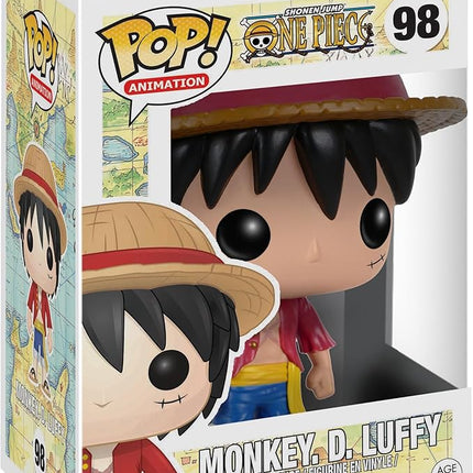Funko POP Anime: One Piece Luffy Action Figure,Multicolor