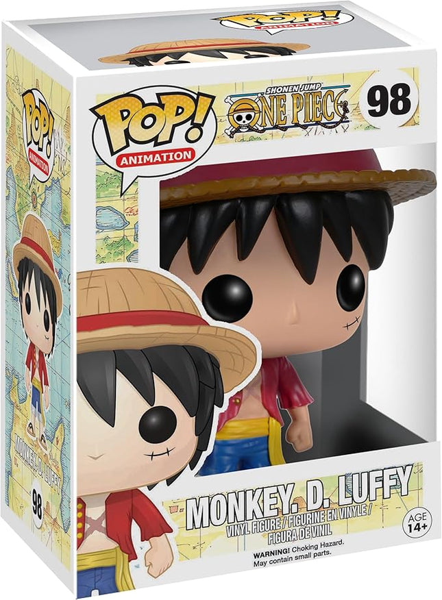 Funko POP Anime: One Piece Luffy Action Figure,Multicolor