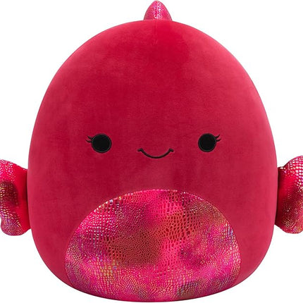 Squishmallows Original 16-Inch Barella Raspberry Betta Fish - Official Jazwares Plush (Large)
