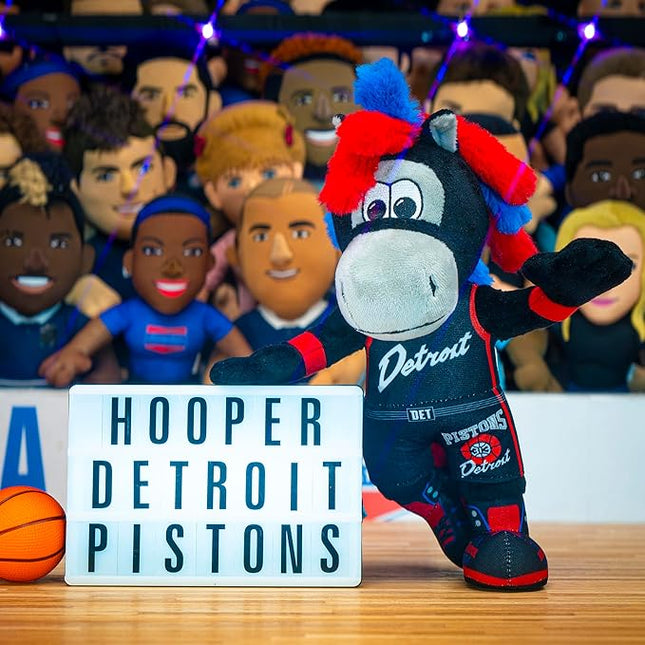 Bleacher Creatures Detroit Pistons Hooper 10" NBA Mascot Plush Figure - A Mascot for Play or Display
