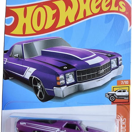 Hot Wheels '71 El Camino, HW Hot Trucks 7/10 [Purple] 132/250