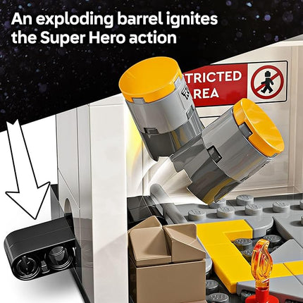 LEGO Marvel Captain America Civil War Action Battle Building Toy Set - Marvel Superhero Toy for Kids, Boys and Girls, Ages 10+ - with 8 Minifigures and Giant Ant Man - Gift Idea for Birthday - 76314