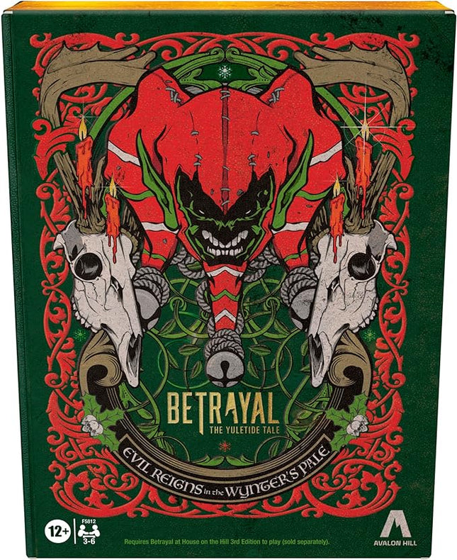 Avalon Hill Betrayal Evil Reigns in The Wynter's Pale The Yuletide Tale Expansion | Ages 12+ | Requires Betrayal at HOTH 3rd Edition to Play