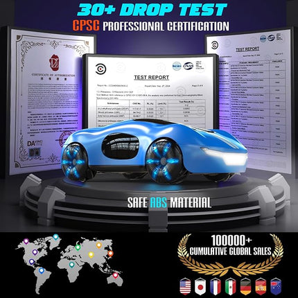 Gesture Sensing Remote Control Car, Drift RC Stunt Car with Light Spray & Sound, 2.4GHz Hobby RC Cars Toy for Kids, 360° Rotate, Birthday Gifts for Boys Girls 4-12