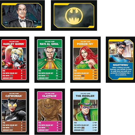 Monopoly Batman Edition Board Game | Monopoly Game for Batman Fans | Ages 8 and Up | 2 to 4 Players | Family Games | Strategy Games for Kids and Adults (Amazon Exclusive)