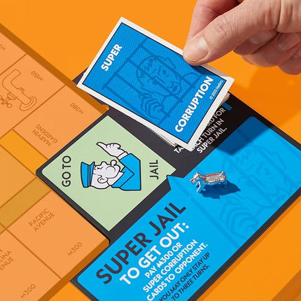 Monopoly Go to Jail Expansion | Add More Fun to Classic Monopoly Game and Play Faster | Ages 8+ | 2-6 Players | 40 Mins. | Family Board Games