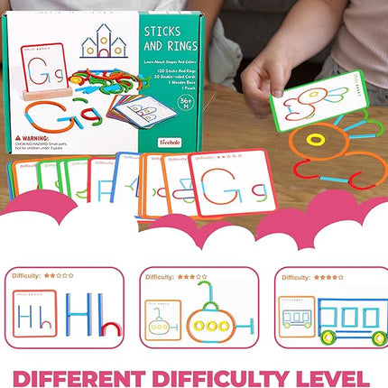 Stem Kids Toys for Creative Learning Building Educational Resources Toys for Preschool and Kindergarten Boys and Girls