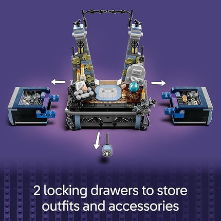 LEGO Wednesday Addams Figure - Building Toy for Kids, Girls & Boys, Ages 10+ - Collectible Wednesday Addams Doll with Display for Fans - Gift Idea for Birthday - 76780