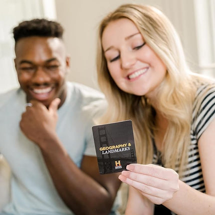 HISTORY Channel Trivia Game - 2000+ Fun General Knowledge Questions for Adults, Family and Teens in The Pursuit of Trivial Knowledge - Perfect Super Trivia for Board & Card Games Night with your Group