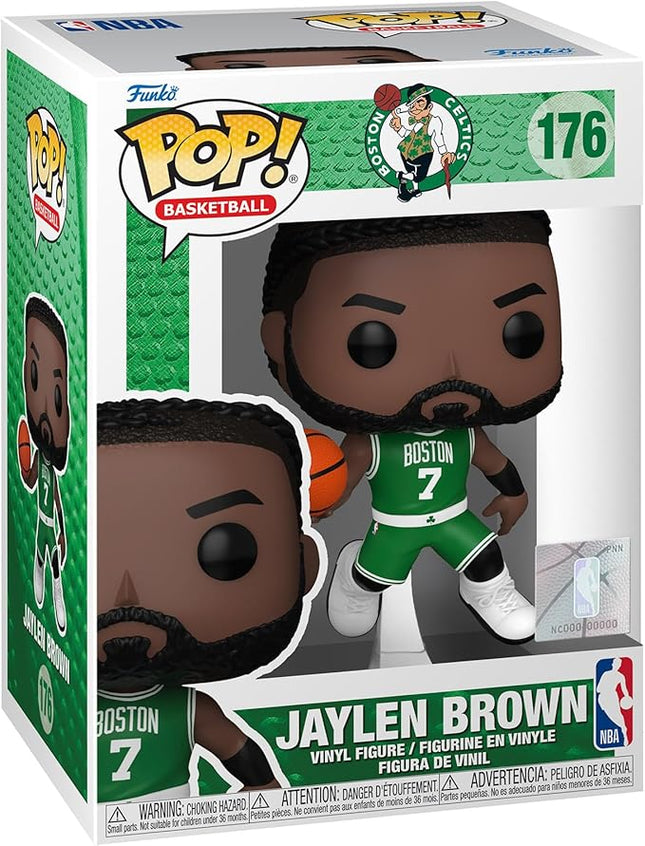 Funko POP! NBA: Celtics - Jaylen Brown - Collectable Vinyl Figure - Gift Idea - Official Merchandise - for Kids & Adults - Sports Fans - Model Figure for Collectors and Display